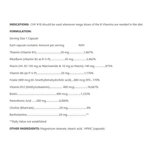 18 B Complex