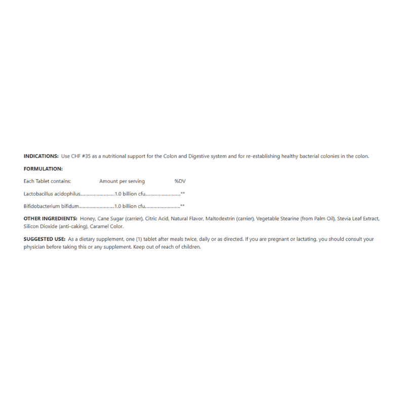 35C Chewable Acidophilus