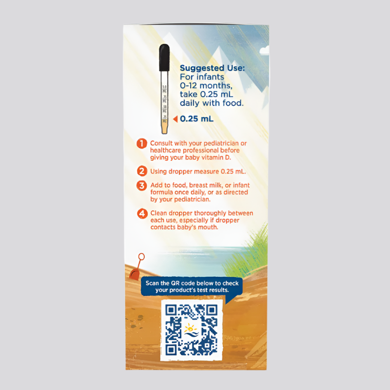 Nordic Vitamin D3 Baby Drops
