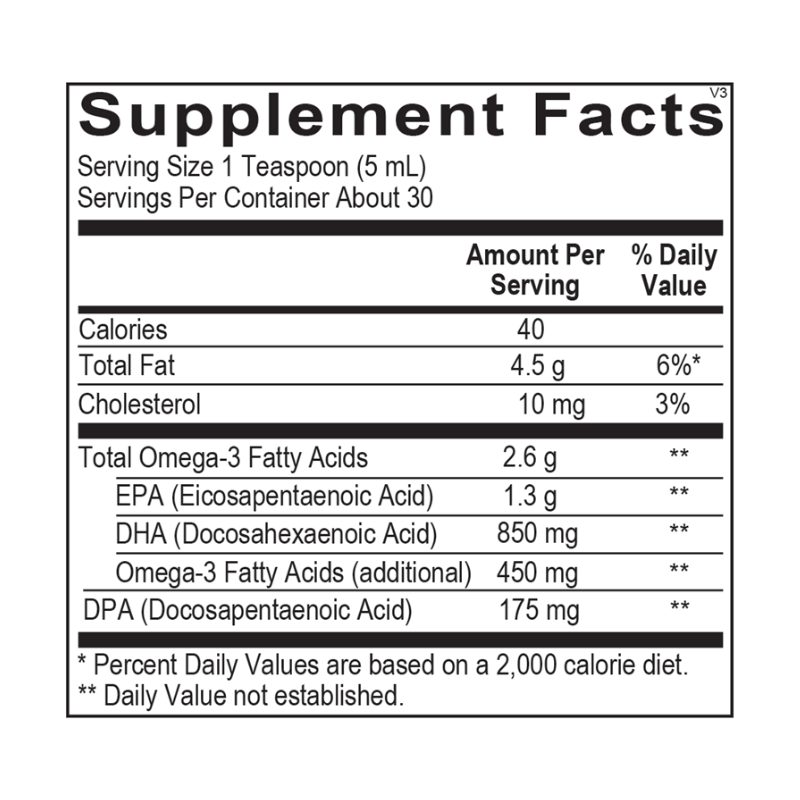 Orthomega® Liquid Fish Oil- Mango