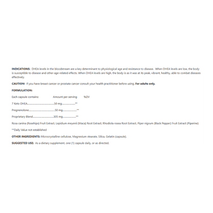 59 7-Keto DHEA & Pregnenolone