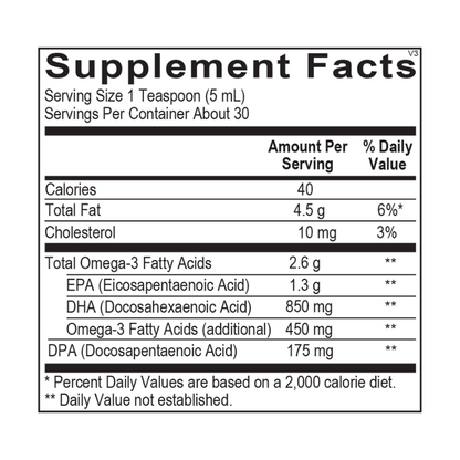 Orthomega® Liquid Fish Oil- Mango